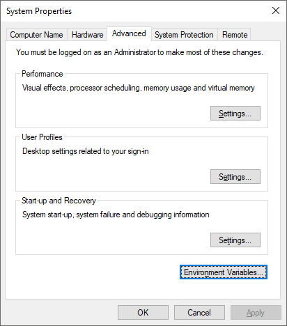 6. System Properties